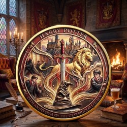 Official 2026 New Harry Potter 25th Anniversary Collector Coin - Limited Edition Wizarding World Commemorative Challenge Coin Official 2026 New Harry Potter 25th Anniversary Collector Coin - Limited Edition Wizarding World Commemorative Challenge Coin