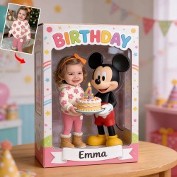 Custom Shaped Acrylic Photo Gift - Personalized Disney Style Plaque Custom Shaped Acrylic Photo Gift - Personalized Disney Style Plaque