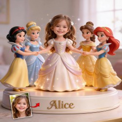 Personalized Magical Princess Photo Shaped Acrylic Plaque - 14mm Ultra-Thick Gallery-Grade Keepsake - Custom Freestanding Birthday Gift for Girls Personalized Magical Princess Photo Shaped Acrylic Plaque - 14mm Ultra-Thick Gallery-Grade Keepsake - Custom Freestanding Birthday Gift for Girls