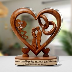 Personalized 14mm Ultra-Thick Acrylic Plaque - Gallery-Grade Decor | Neon Nook