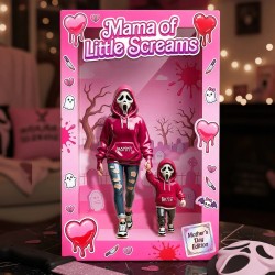 Personalized Horror Movie Mom Acrylic Plaque - Custom Kids Photo Gift for Cool Moms & Horror Fans Personalized Horror Movie Mom Acrylic Plaque - Custom Kids Photo Gift for Cool Moms & Horror Fans